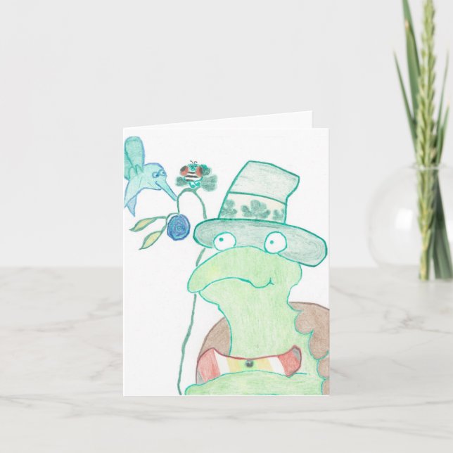 Cartão Turtle Notecard (Frente)