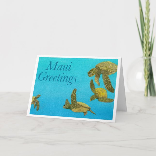 Cartão Turtles (Frente)