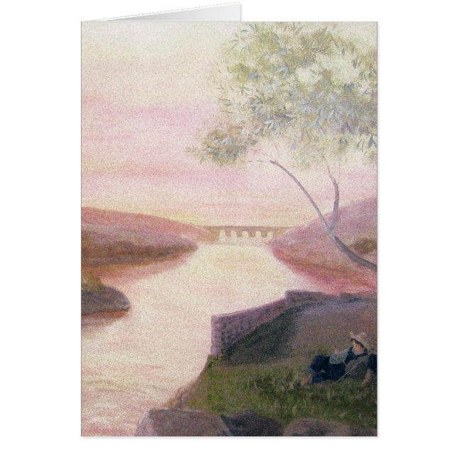 Cartão Tuscan Sunset (Frente)