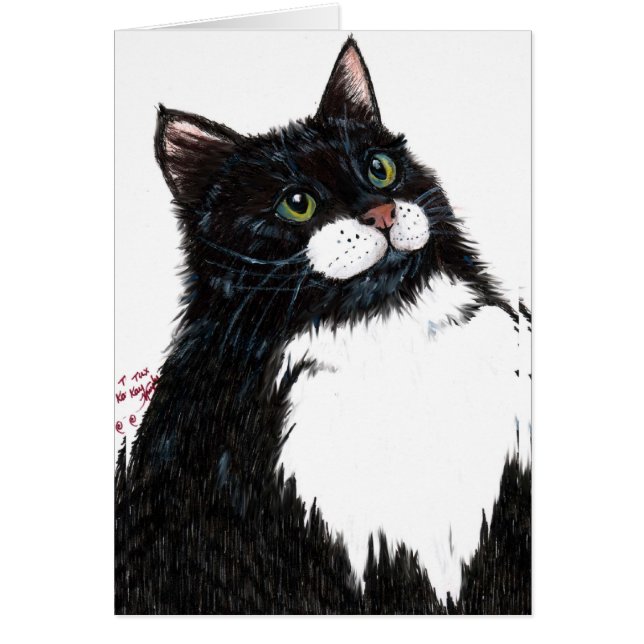 Cartão tux (Frente)