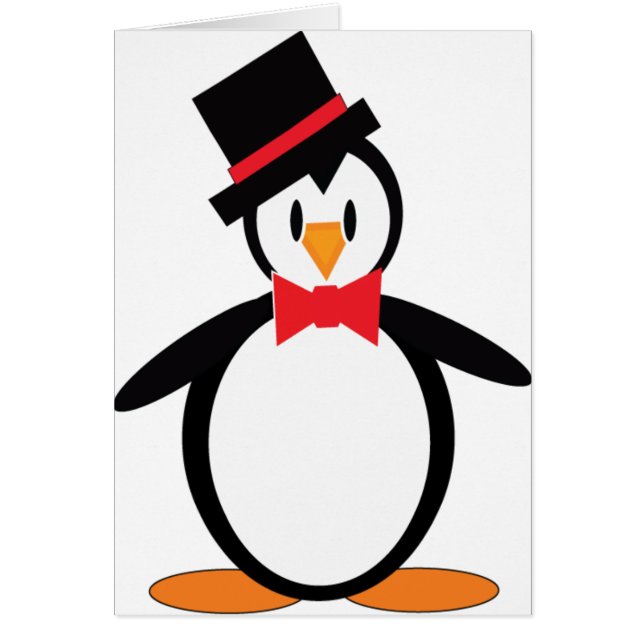 Cartão Tuxedo-Pengo (Frente)