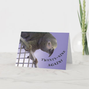 Cartão Twenty-Nine Again