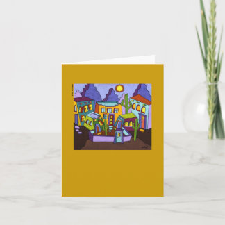 Cartão Twin Cities I note card