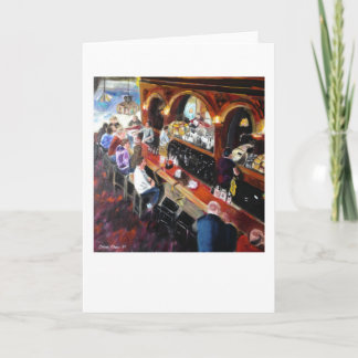 Cartão "Twin Peaks Tavern" by Trina Chow