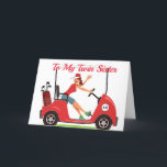 CARTÃO TWIN SISTER (QUEM OURO) DESEJA ANIVERSÁRIO<br><div class="desc">SE VOCÊ GOSTA DESTE CARTÃO,  OBRIGADO A ADICIONAR ALGO DENTRO OU MUDAR O VERSO PARA AJUSTADO "COMO VOCÊ SE SENTE" EM MINUTOS E OBRIGADOS POR PARAR POR UMA DAS MINHAS NOVE LOJAS!</div>
