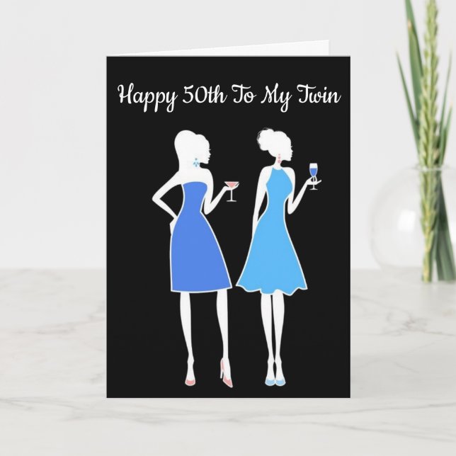 CARTÃO *****TWIN**** VOCÊ PARECE FANTÁSTICO ****50**** (Frente)