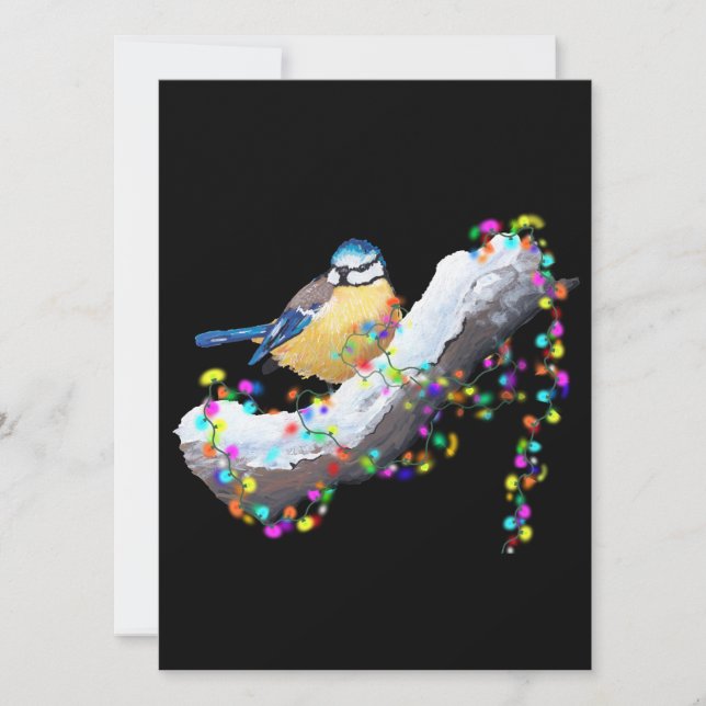 Cartão Twinkle Twinkle Little Tit (Frente)