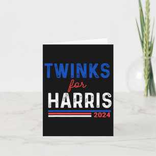 Cartão Twinks Para Kamala Harris