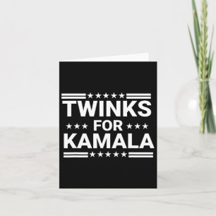 Cartão Twinks Para Kamala Harris 1