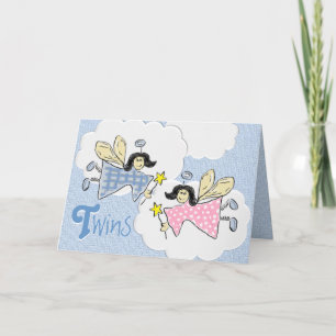 Cartão Twins Faeries Card
