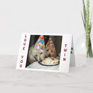 CARTÃO ** TWIN'S** LEMBRA-SE DE TUDO O QUE COMPARTILHAMOS