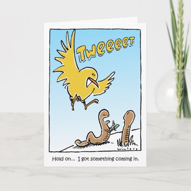 Cartão Twitter Anniversary (Frente)