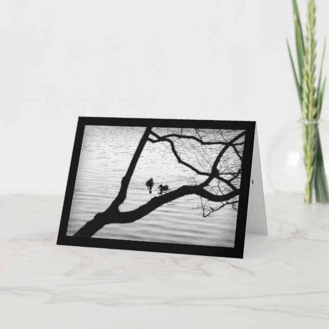 Cartão Two Birds - Sympathy (Frente)