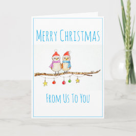 Cartão Two Little Birds 