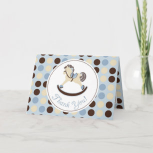 Cartão TY do Cavalo Rocco