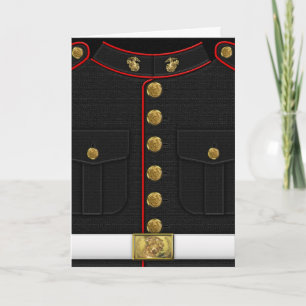 Cartão U.S. Marines: USMC Dress Uniform [3D]