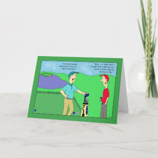 Cartão U.S. Open Golf Birthday Card