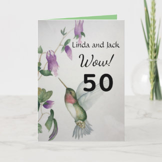 Cartão Uau! Jardim do Amor, 50 anos