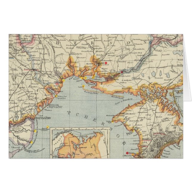 Cartão Ucrânia e Moldávia (Frente Horizontal)