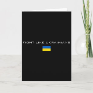 Cartão Ucraniano Zelensky Ucrânia Exército Verde Lutar Co