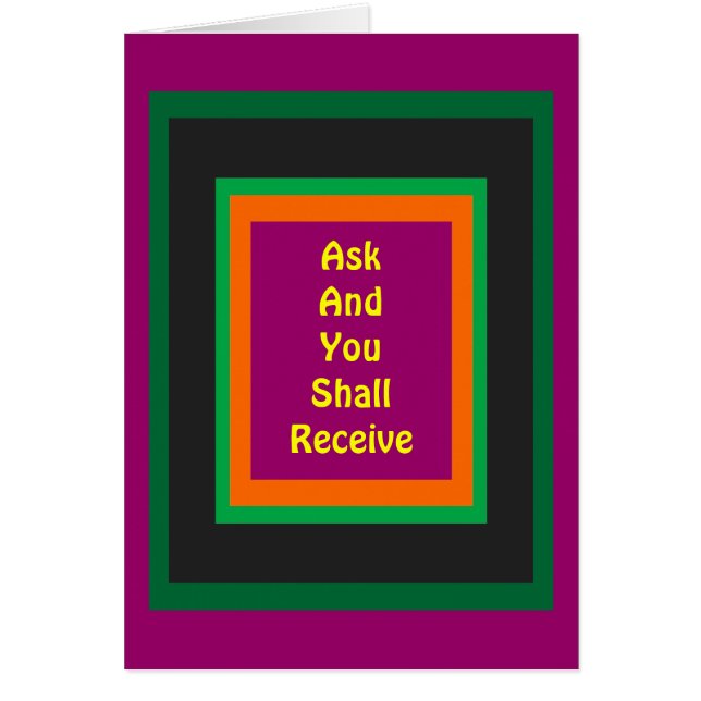 Cartão ! UCreate Zazzle - Peça-lhe que receba o MUSEU (Frente)