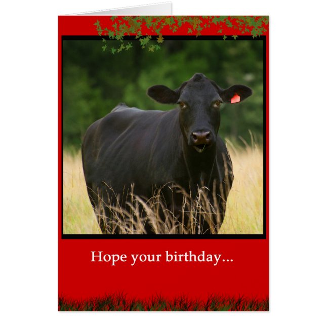 Cartão Udderly fantástico (Frente)