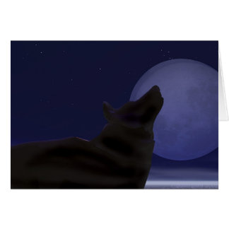 Cartão Uivo da meia-noite