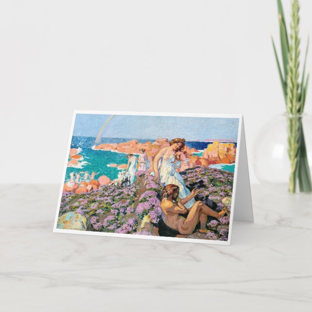 Cartão Ulisses com Calypso, Maurice Denis (Frente)