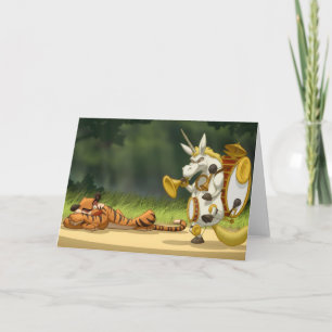 Cartão Última placa Unicórn (Dentro de Vazio)