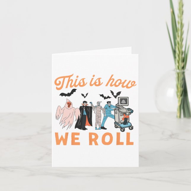 Cartão Ultrassom Tech Fantasma Vascular Tech Sonógrafo H (Frente)