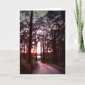 Cartão Um alvorecer novo