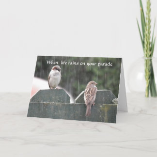 Cartão Um amigo na necessidade