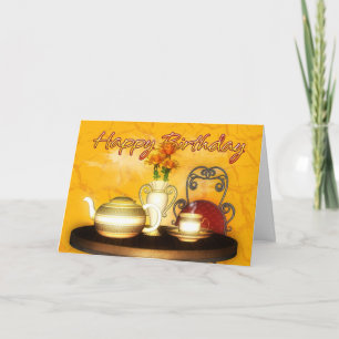 Cartão Um Aniversário, Parabéns