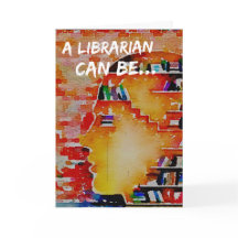 Um bibliotecário pode ser… um notecard!