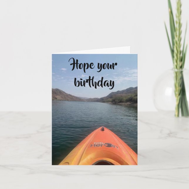 CARTÃO UM "BOM CAMINHO DE FUMAÇA" PARA O SEU *ANIVERSÁRIO (Frente)