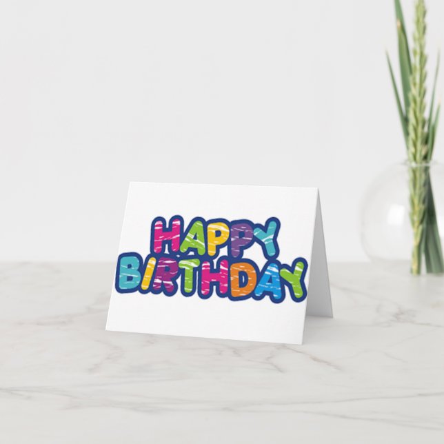 CARTÃO UM BONITO SOL NO TELEFONE OU ***SEU ANIVERSÁRIO*** (Frente)