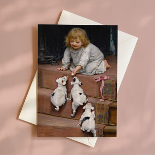 Cartão Um calor do Morto   Arthur John Elsley