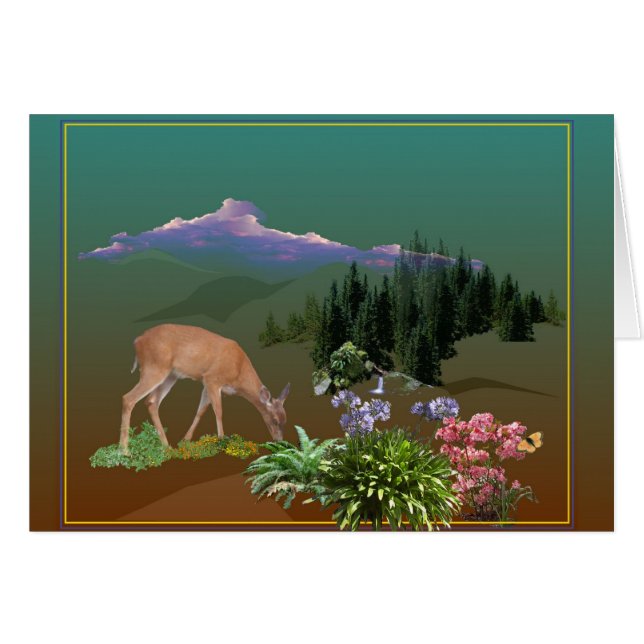 Cartão Um caro Pheona nomeado (Frente Horizontal)