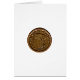 Cartão Um centavo pelo seus pensamentos…
