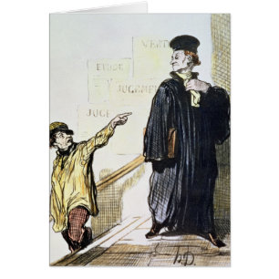 Cartão Um cliente insatisfeito