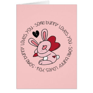 Cartão Um Coelhinho Te Ama