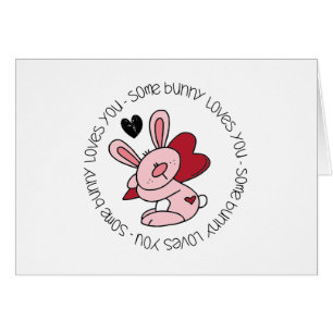 Cartão Um Coelhinho Te Ama