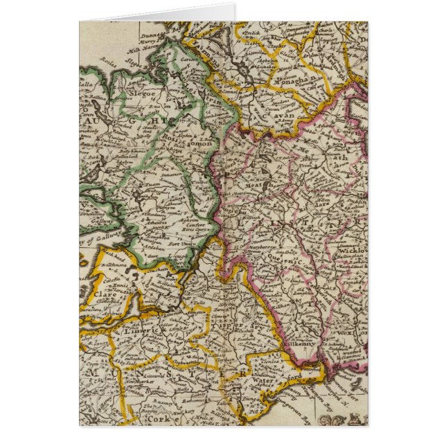 Cartão Um companheiro de bolso da Irlanda (Frente)