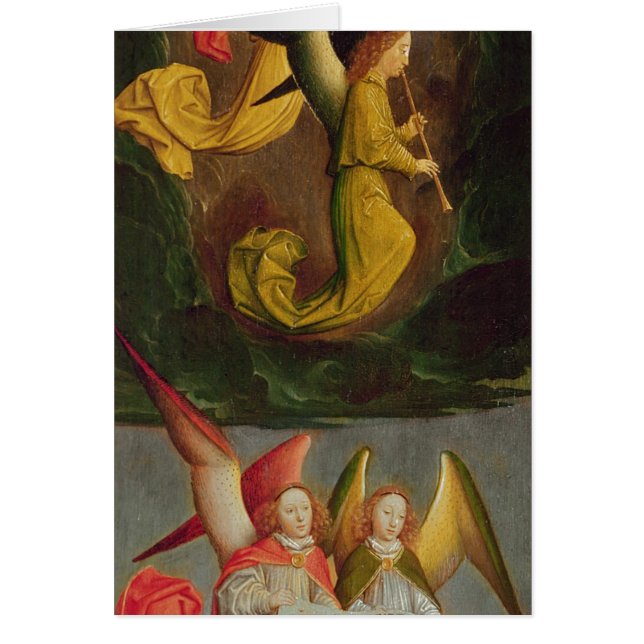 Cartão Um coro dos anjos, 1459 (Frente)