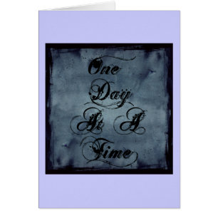 Cartão Um dia de cada vez