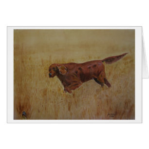 Cartão Um dia de saída irlandês