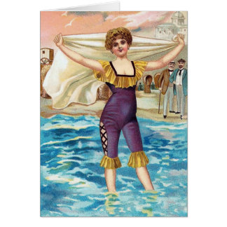 Cartão Um dia na praia 002