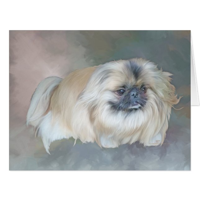 Cartão Um estudo em Taupe (Frente horizontal)