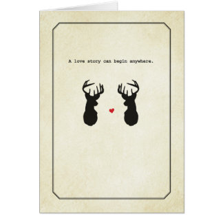 Cartão Um fanfarrão Love Story