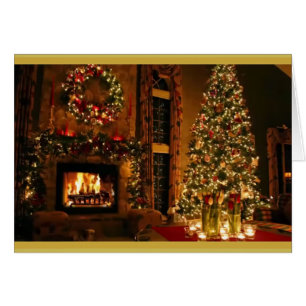 Cartão Um Feliz Natal para você e seu